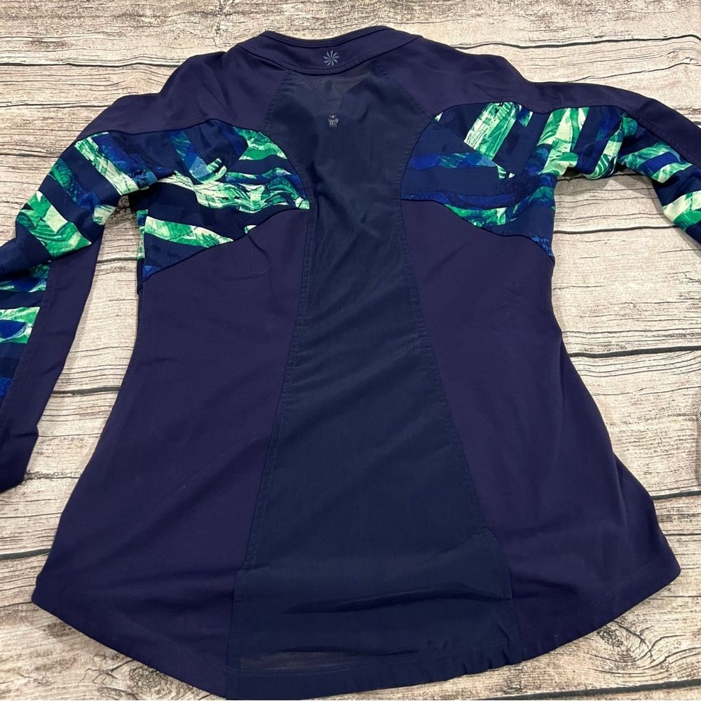 Athleta Workout Full Zip Jacket With Mesh Panels Size Small - Picture 12 of 12
